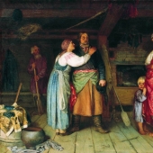 How unfaithful wives were punished in Rus&#39;