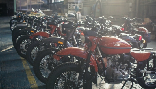 How Ural motorcycles are assembled