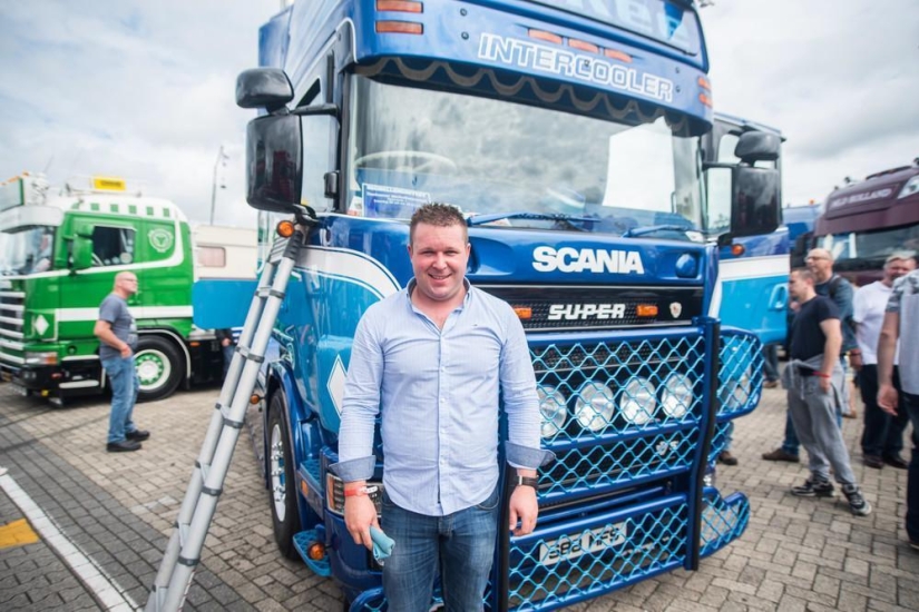 How was Europe's largest truck festival held