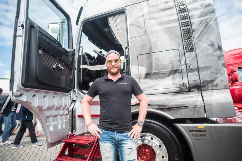 How was Europe's largest truck festival held