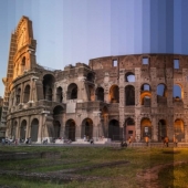 How world attractions look at different times of the day