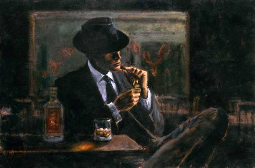 Hurricane of emotions: atmospheric works by the Argentine artist Fabian Perez