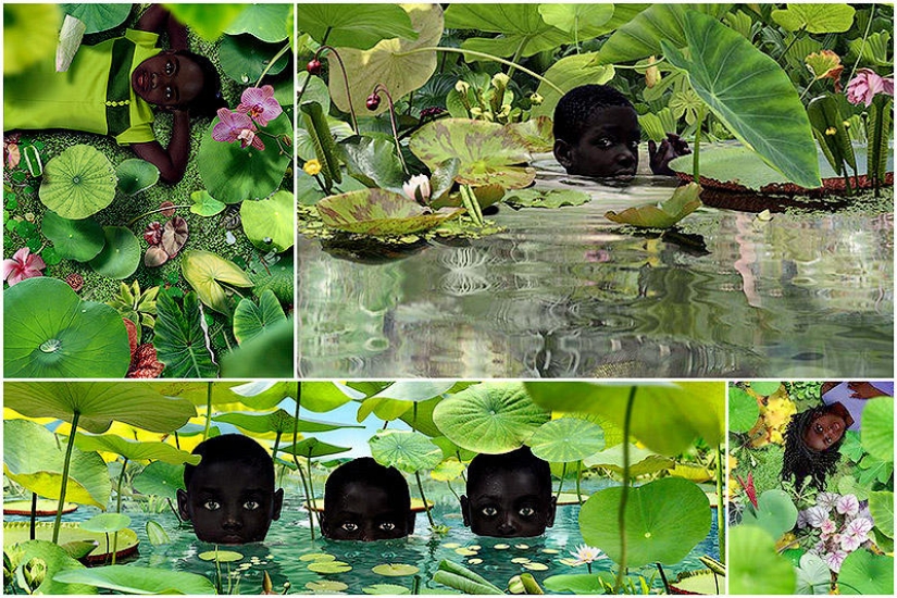 Hypnotizing Digital Children by Ruud Van Empel