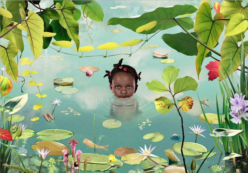 Hypnotizing Digital Children by Ruud Van Empel