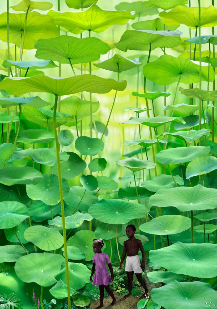 Hypnotizing Digital Children by Ruud Van Empel