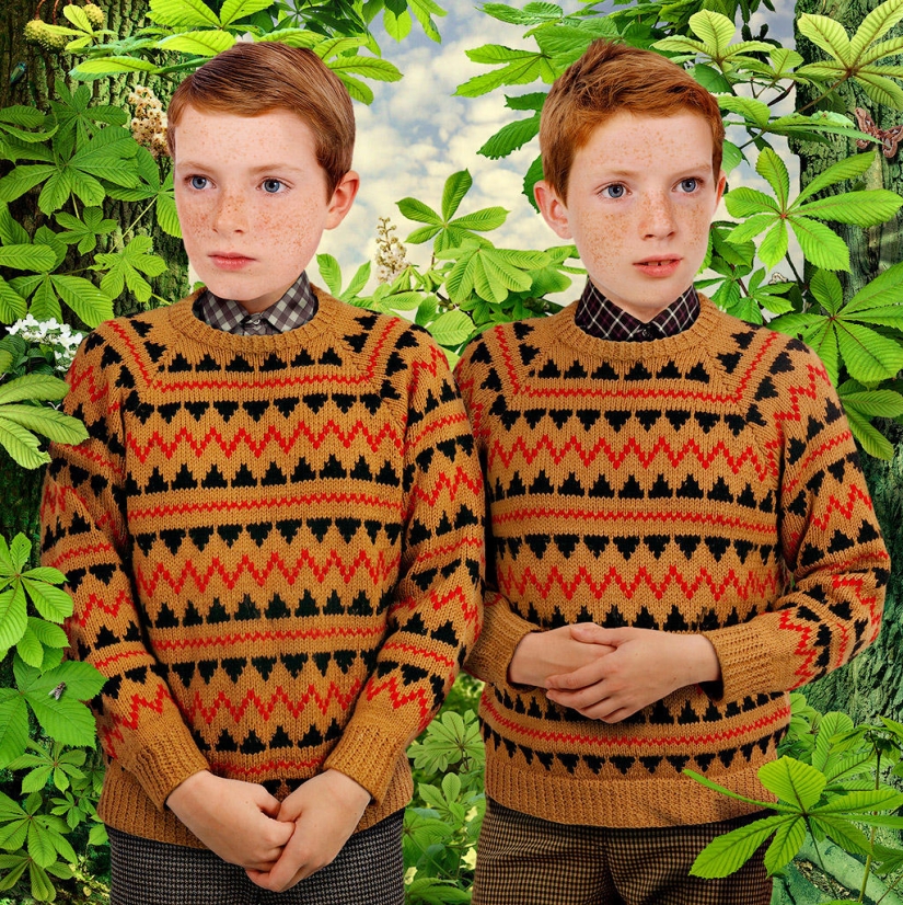 Hypnotizing Digital Children by Ruud Van Empel