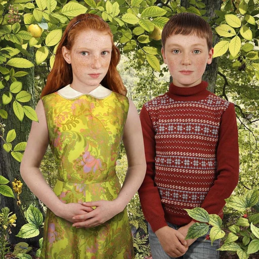 Hypnotizing Digital Children by Ruud Van Empel