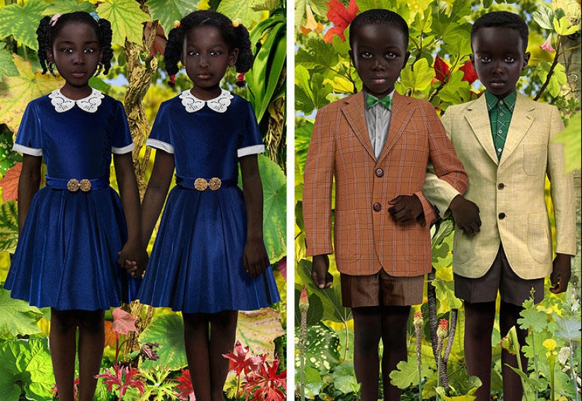 Hypnotizing Digital Children by Ruud Van Empel