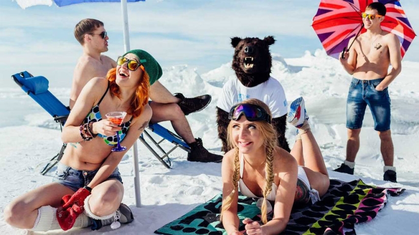 "I am a Siberian": snow—white beaches of Siberia in Alexey Lovtsov's photo project