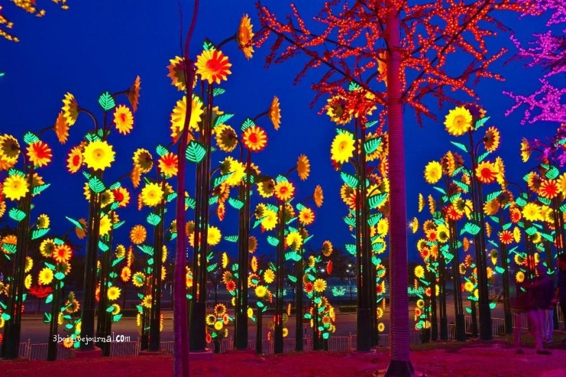 I-City: jardín luminoso en Malasia