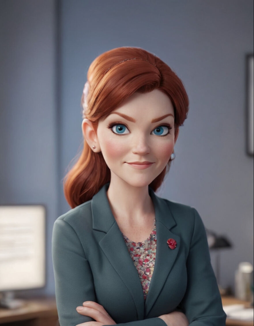 I Imagined What The Office Characters Would Look Like If They Were Part Of A Disney Or Pixar Animated Series