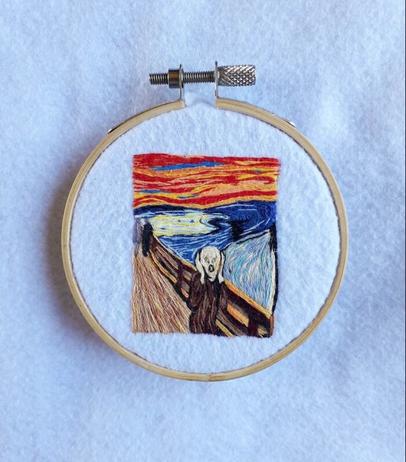 I Started Embroidering In 2017, And Here Are Some Of My Best Works