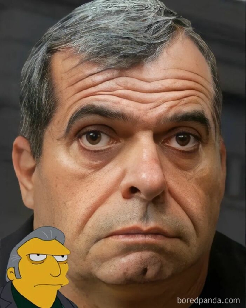 I Used AI And Photoshop To Recreate The Simpsons Characters As If They Existed In Real Life (15 Pics)