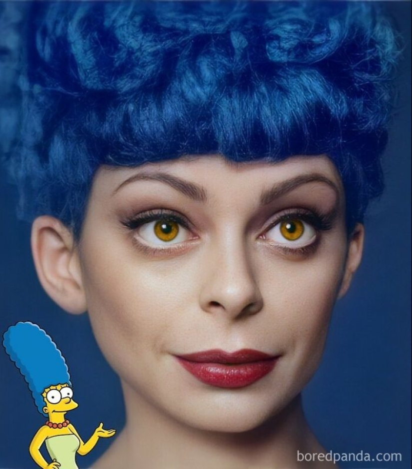 I Used AI And Photoshop To Recreate The Simpsons Characters As If They Existed In Real Life (15 Pics)