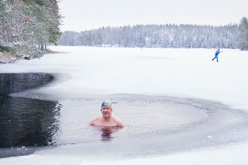 Ice Baptism: Winter Swimming in Finland