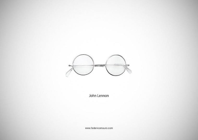 Iconic glasses that perfectly symbolize famous personalities