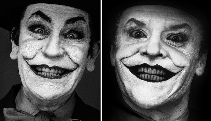 Iconic photos without photoshop performed by John Malkovich