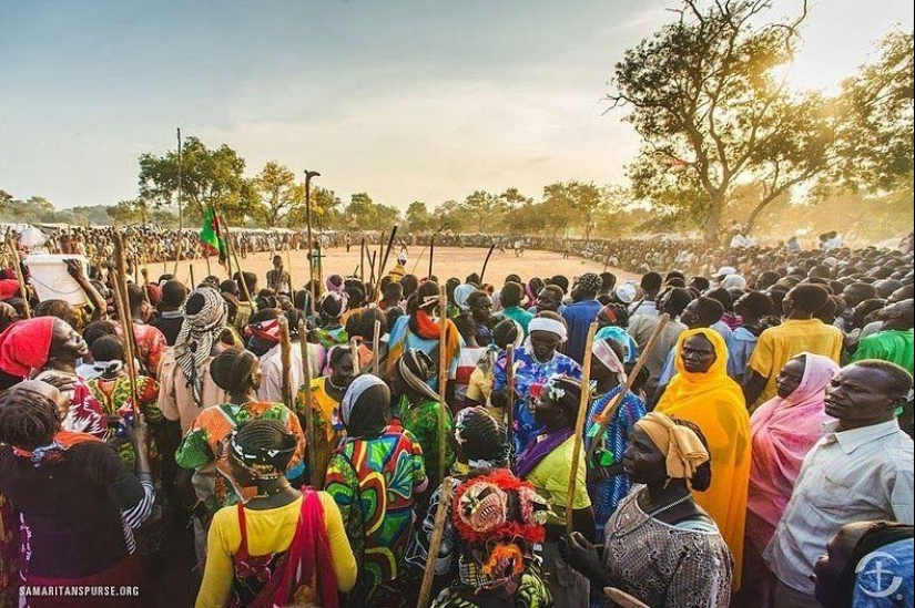 Ida es un campo de refugiados en Sudán del Sur.