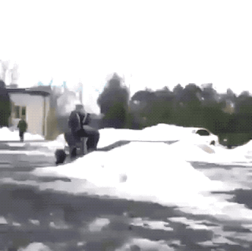 Idiots and their cars: 20 killer gifs about what a driver shouldn't be