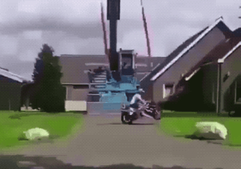 Idiots and their cars: 20 killer gifs about what a driver shouldn't be
