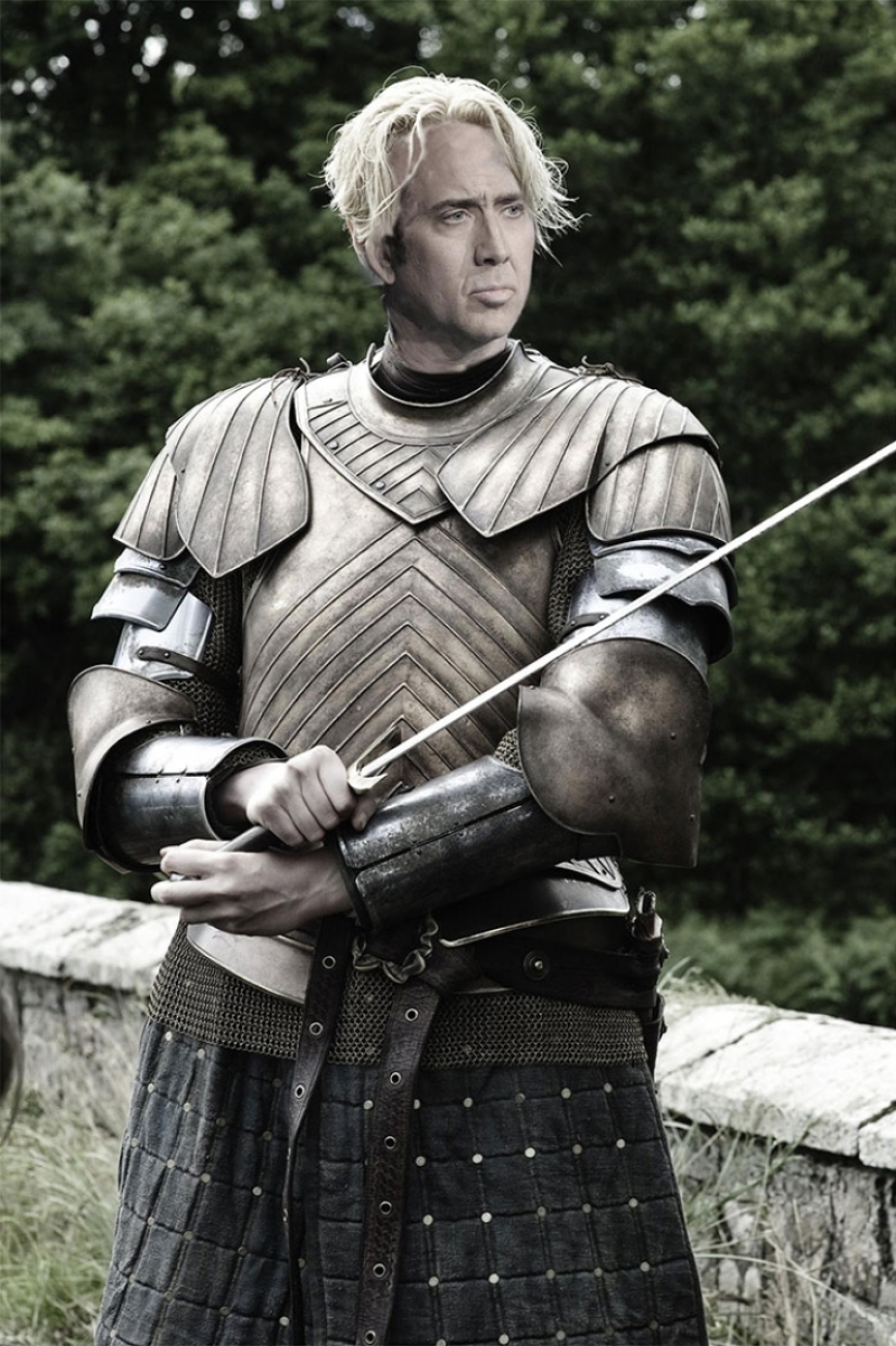 If Nicolas Cage played all the roles in the &quot;Game of Thrones&quot;