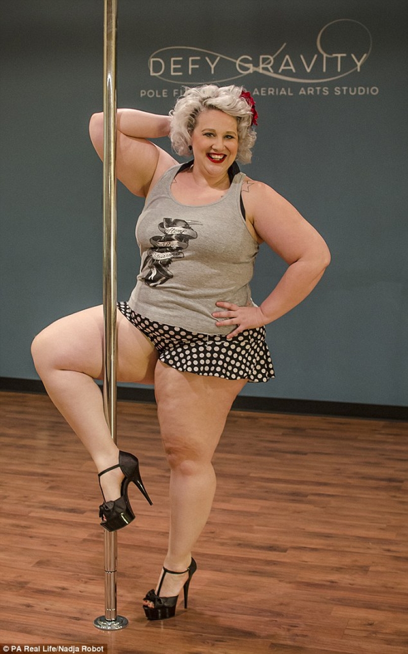 "If you don't like it, don't look": the magnificent pole dancing star fights back against critics