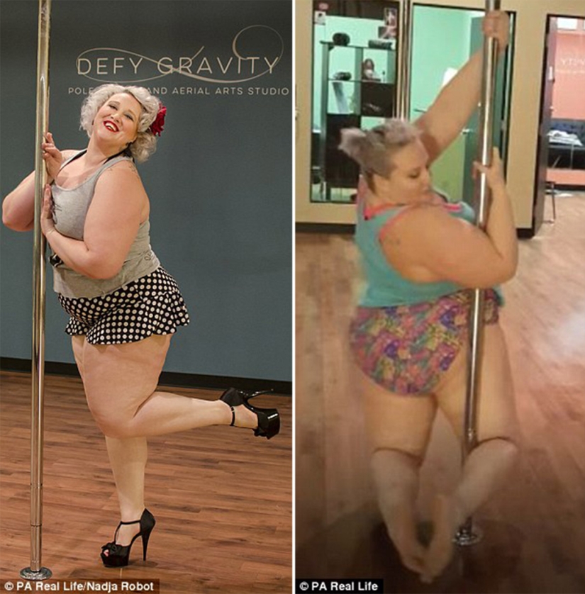 "If you don't like it, don't look": the magnificent pole dancing star fights back against critics