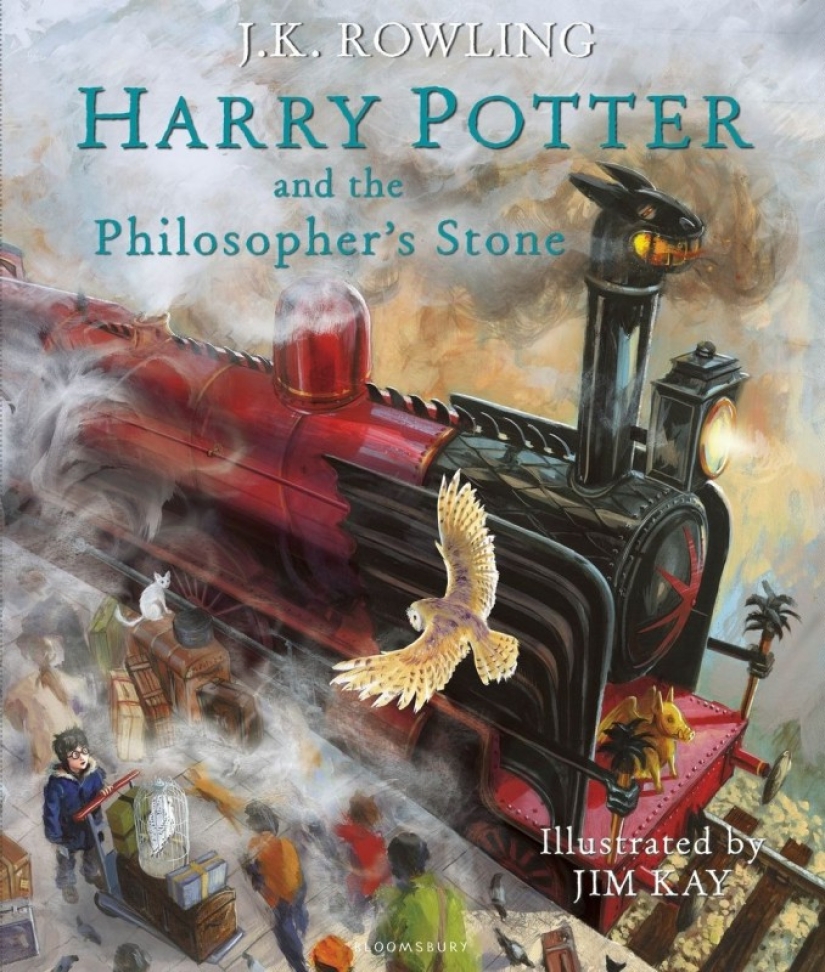 Ilustraciones mágicas de los libros de Harry Potter