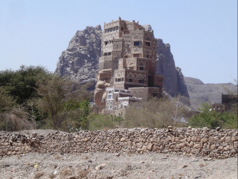 Imam Yahya Palace in Yemen