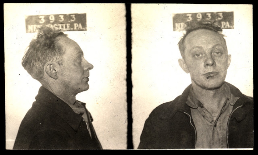Imágenes históricas de criminales de las décadas de 1930 y 1940