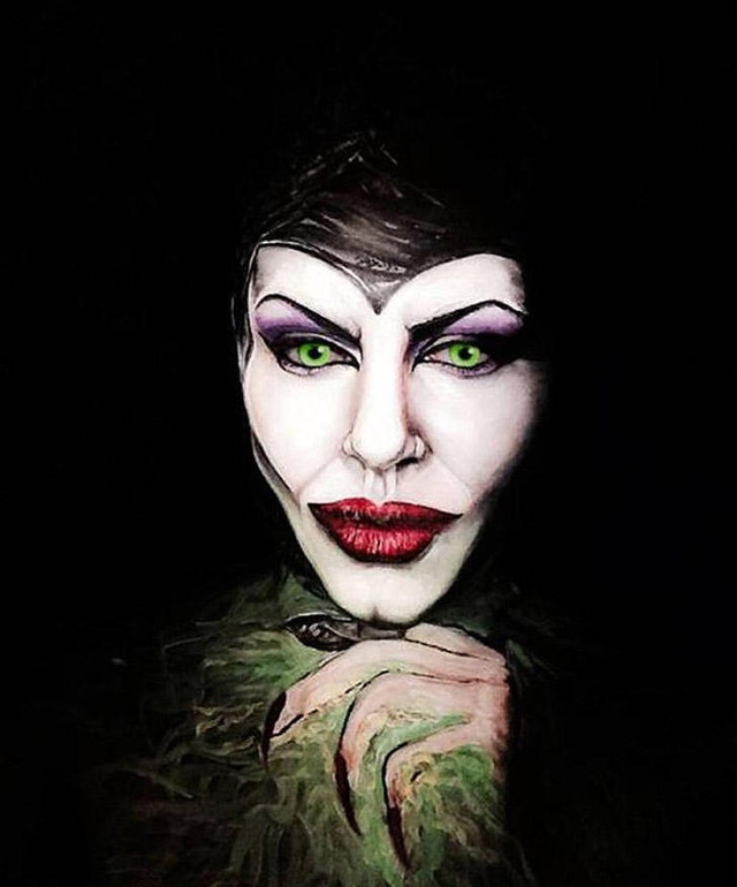 Impressive transformations with makeup from talented makeup artist Maria Malone