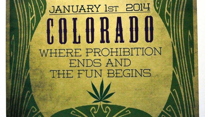 In Colorado for the first day sold legal marijuana for a million dollars