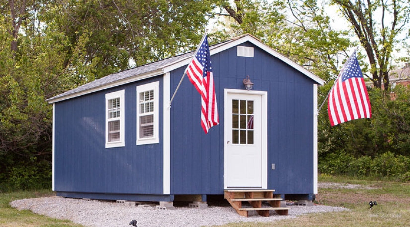 In Kansas, they built free homes for veterans who have nowhere to live
