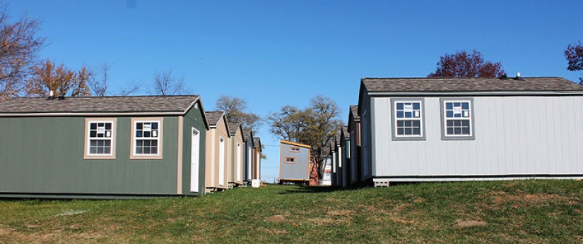 In Kansas, they built free homes for veterans who have nowhere to live