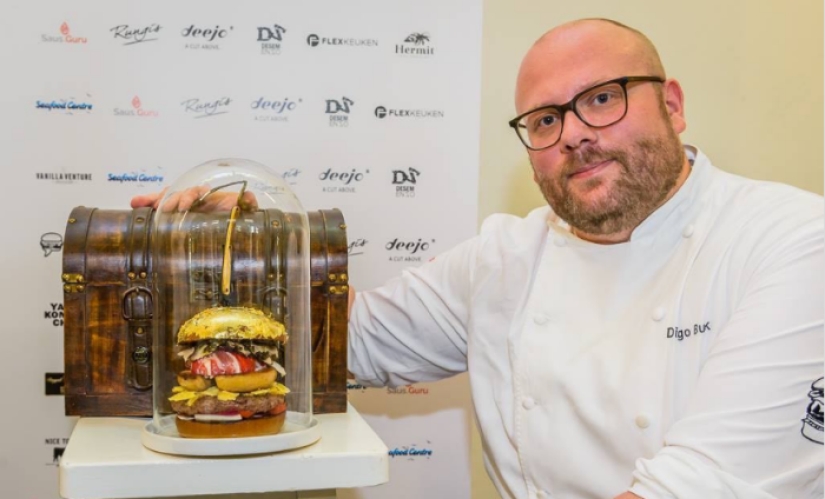 In the Netherlands, the most expensive burger in the world was created at a price of 131 thousand rubles
