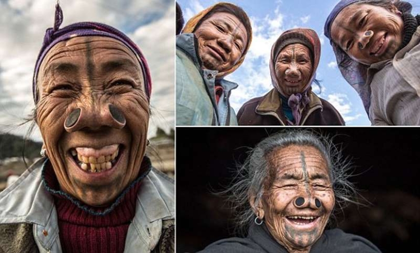 Increíbles costumbres de una tribu india donde las mujeres tienen que usar tapones en sus fosas nasales