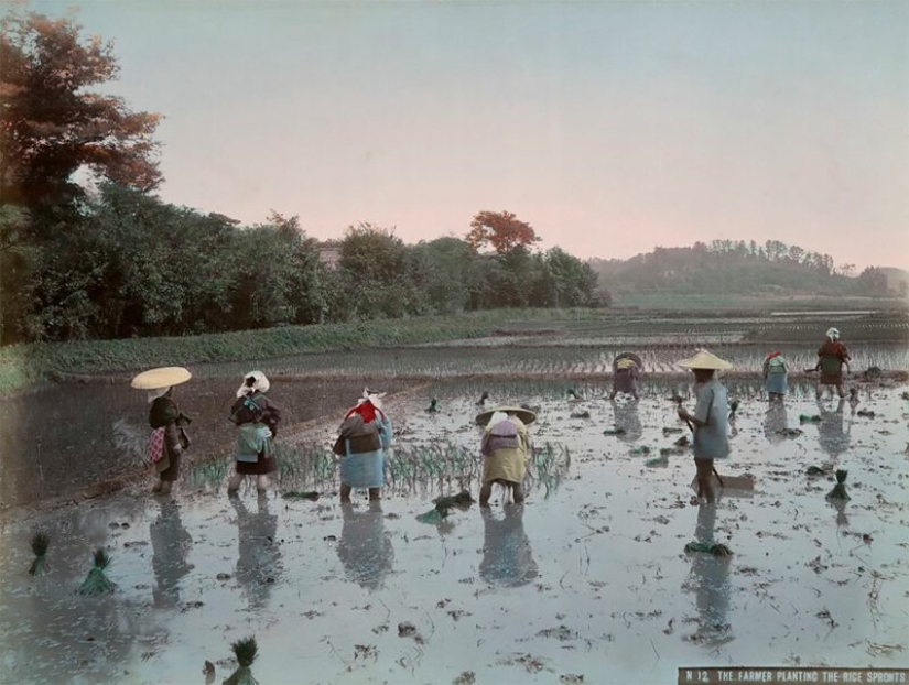 Increíbles fotos en color de Japón del siglo XIX