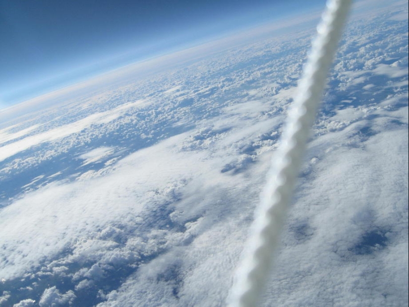 Increíbles tomas desde la estratosfera.