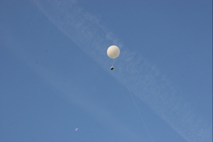 Increíbles tomas desde la estratosfera.