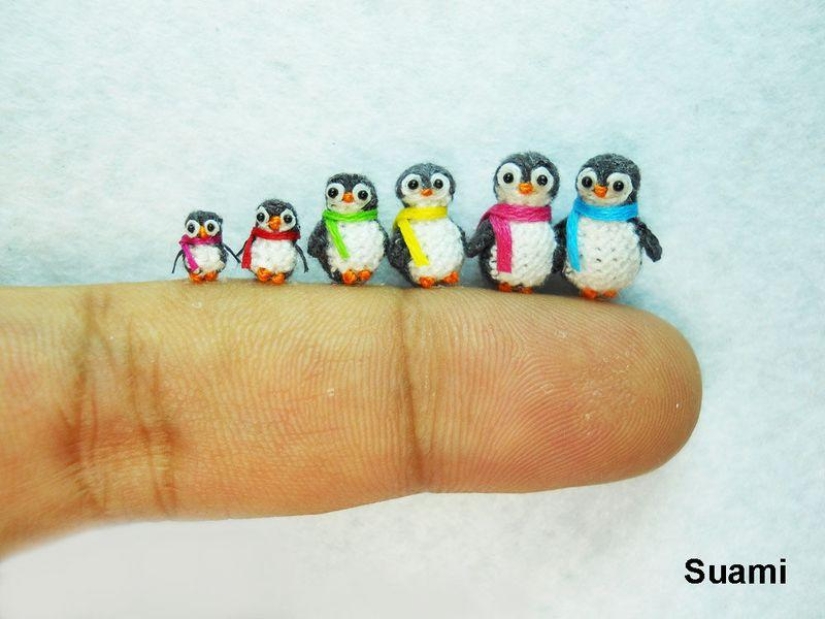 Incredible miniature things knitted and crocheted