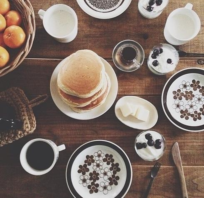 Incredibly beautiful breakfasts on Instagram