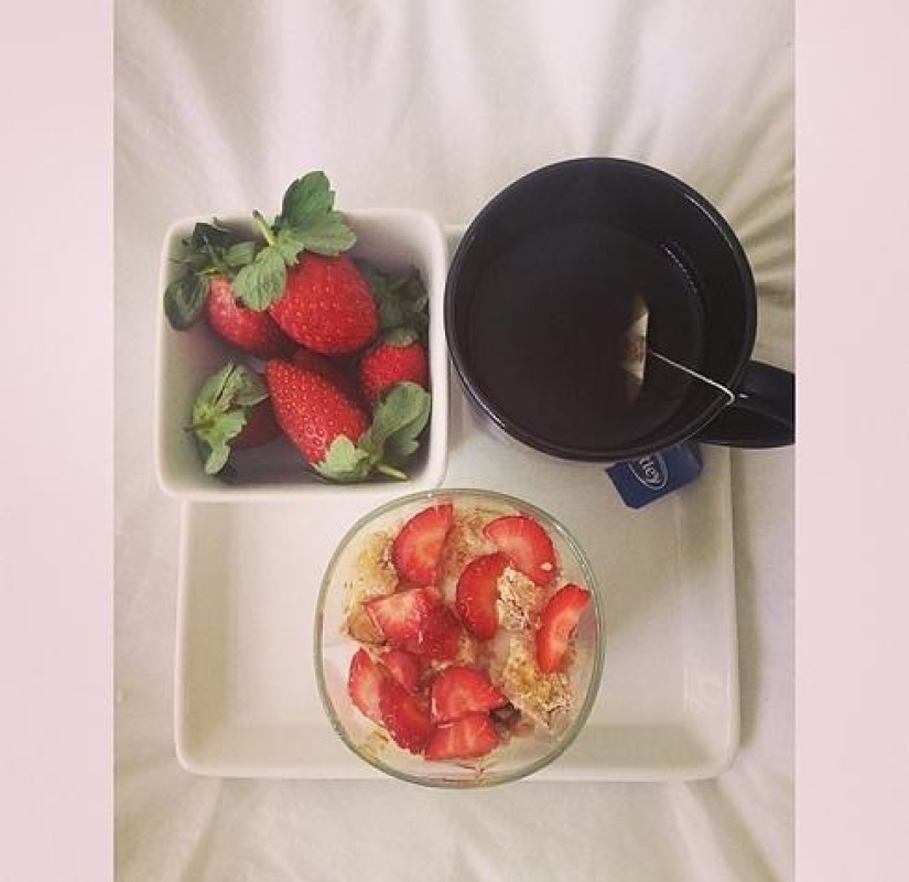 Incredibly beautiful breakfasts on Instagram