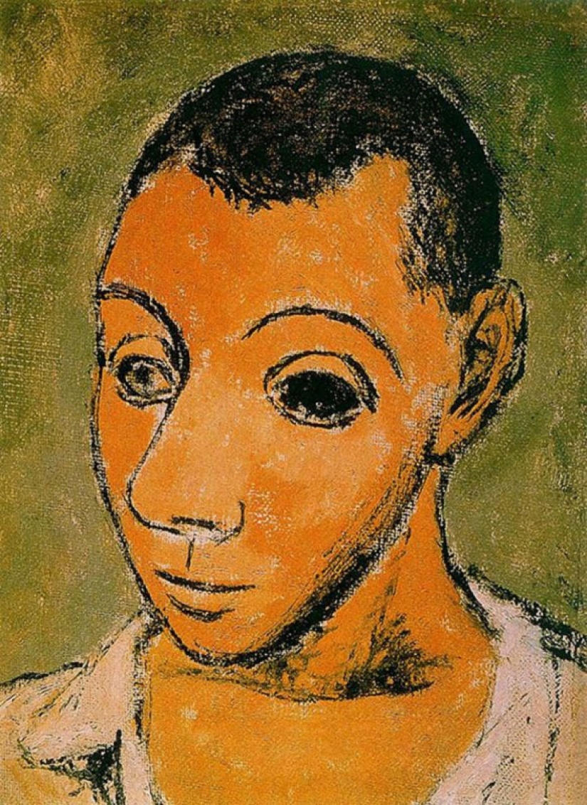 Inexistente evolución de los autorretratos de Pablo Picasso