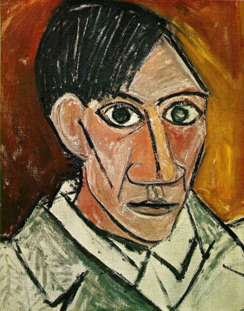 Inexistente evolución de los autorretratos de Pablo Picasso