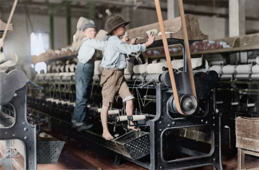 Infancia perdida: Horribles condiciones de trabajo infantil fotografiadas por Lewis Hine