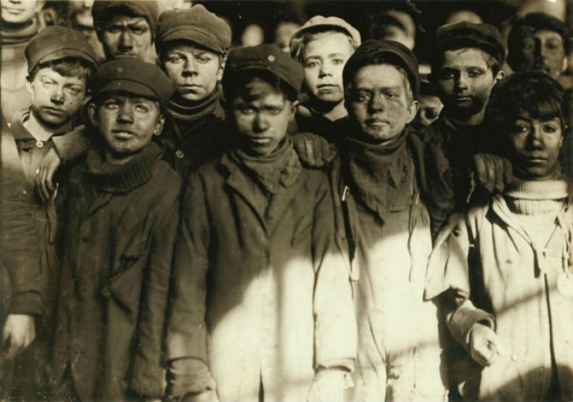 Infancia perdida: Horribles condiciones de trabajo infantil fotografiadas por Lewis Hine