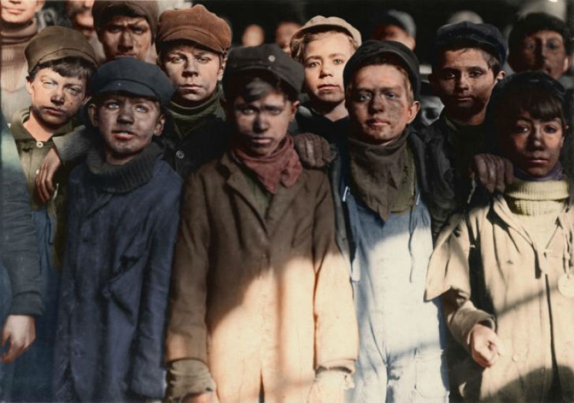 Infancia perdida: Horribles condiciones de trabajo infantil fotografiadas por Lewis Hine