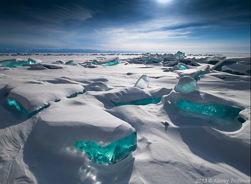 Inspiración de hielo - 23 fotos de interesantes formaciones de hielo