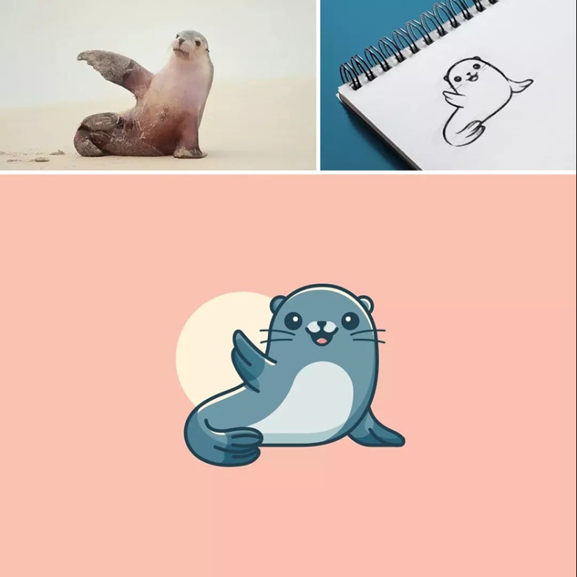 “Inspirations Could Come From Everywhere”: 15 Cute Illustrations By This Logo Designer