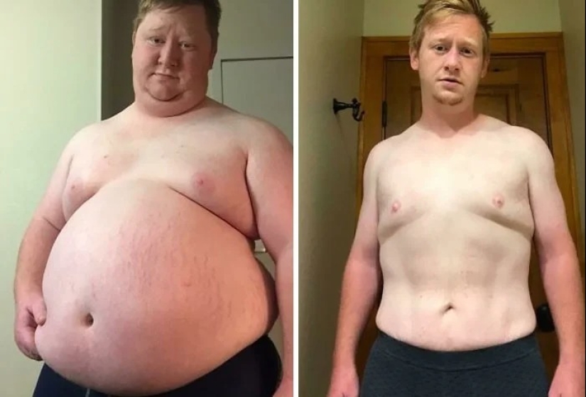 Inspiring examples of cardinal transformation: 30 photos before and after weight loss